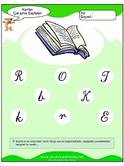 K Sesi Çalışma Sayfaları